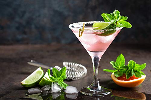 Pink Lady Exotic Cocktail Salt - All-Natural Glass Rimmer & Finishing Pink Salt, from the Himalayan Mountains, Ground Extra Fine - No MSG, Non-GMO, Gluten-Free - 5 oz. Stackable Tin - Thumbnail 5