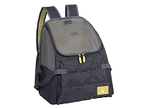 Nobby Fronttasche Malta - Grau/Senf Für Hunde & Katzen Bis 7kg