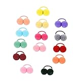 Healeved 14piezas Bandas Elásticas Cabello Gomas Pelo Aros Pelo Para Material Suave Para Para Bebés y