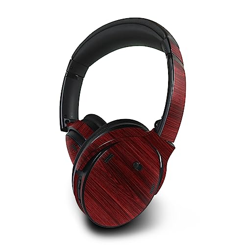 Image of MightySkins Skin Compatible with Bose QuietComfort 45 Headphones - Cherry Grain | Protective, Durable, and Unique Vinyl Decal wrap Cover | Easy to Apply, Remove, and Change Styles | Made in The USA