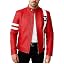 Red - Faux Leather
