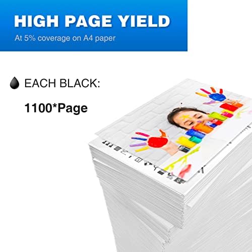 ONEINK 405XL Ink Cartridges Multipack Compatible with Epson 405 XL Black work for Workforce Pro WF-3820 WF-4820 WF-7310 WF-7830 WF-7835 WF-7840 WF-3825 WF-4825 WF-4830 Printer, 2-Pack