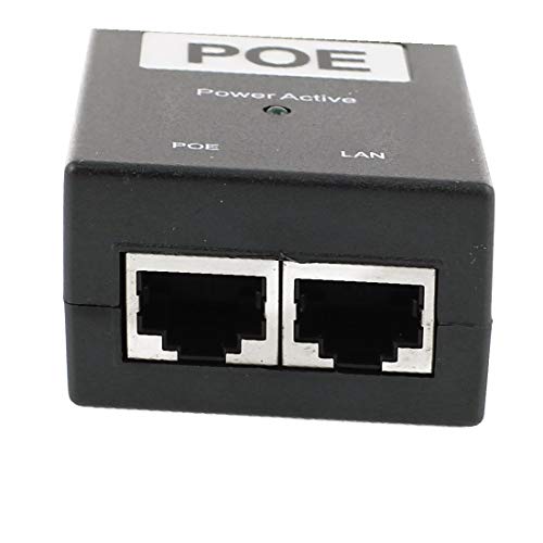 2Pcs 24V 1A Ethernet Switch Adapter POE Power Supply Injector Power Over miniatura 2