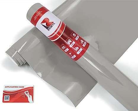3M 2080 G31 Gloss Storm Gray (5ft x 24ft W/Application Card) Vinyl Wrap Film Sheet with Air-Release for Cars, Trucks & More (120sq ft Roll)