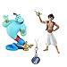 Figuras Disney bullyland Lote 2 Figuras Personajes Aladdin +Genio+Regalo Mini Llavero Pintada a Mano, sin PVC Regalo Ideal niñas para Jugar con la imaginación