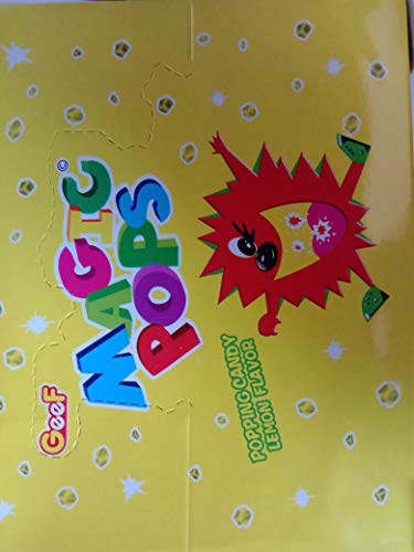 Image of jai jinendra Magic Pop Powder 5G X 40 = 200Gm(Pack Of 40Piece)(Lemon)