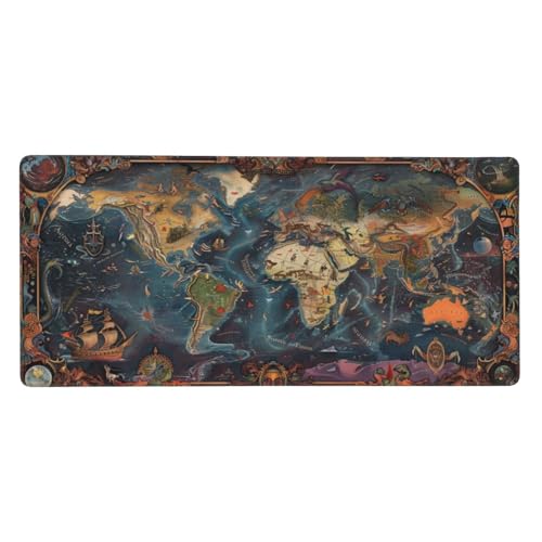 Alfombrilla para ratón y teclado impermeable que evita deslizamientos en la mesa 1