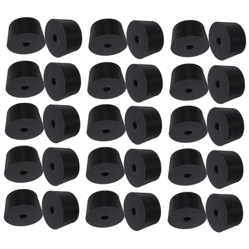Housoutil 50pcs Washer Vibration Pad for Washing Machine Non-Slip and Anti Vibration Feet Stabilizer Shock Absorbing Pads for Furniture