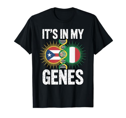 Half Puerto Rican Italian Roots 100% Legend Puerto Rico T-Shirt