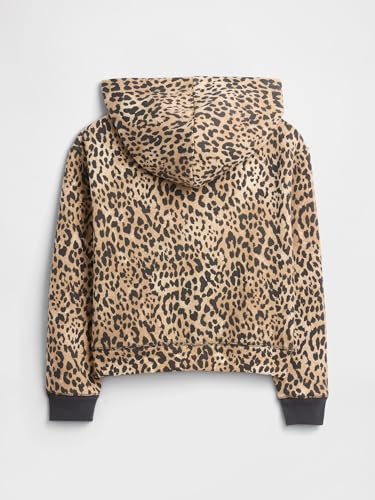 Image of GAP Girls' Logo Hoodie Hooded Full Zip Sweatshirt