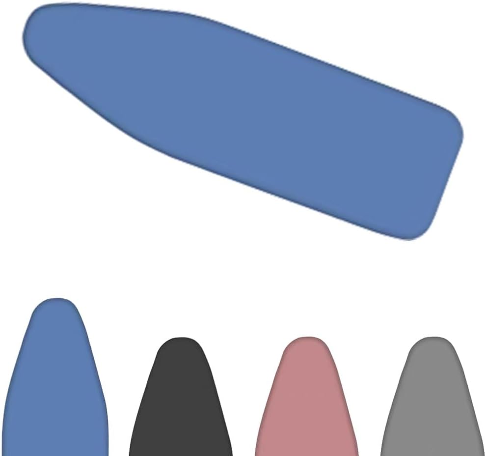 Replacement Ironing Board Cover and Pad Cotton Iron Board Cover with Padding 36x12 39x13 43x13 48x15in Ironing Board Cover Elasticated(Blue,43x13in(110x33cm))