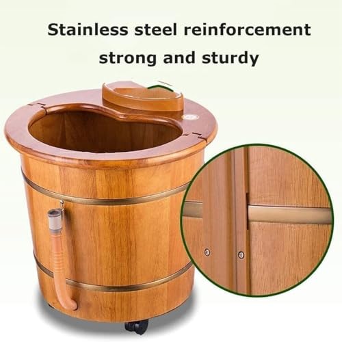 Masajeador Spa de Pies Barril de Madera para Baño de Pies miniatura 5