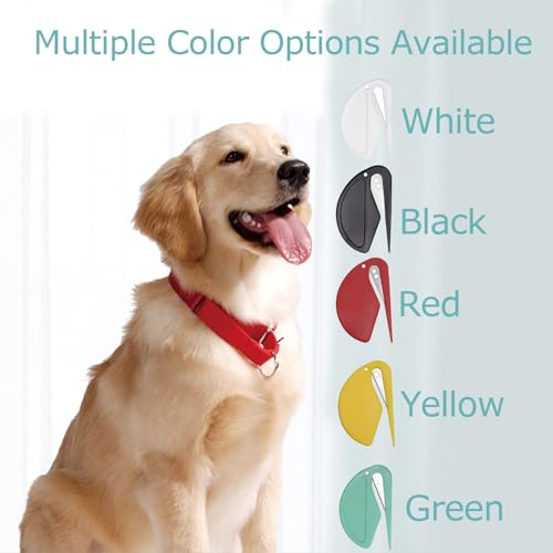 Image of Knotting Comb, Cat Comb, Cat Massage Comb, Pet Spray Hair Removal Comb, Pet Grooming Accessories for Dog (A-2Pcs-Green)
