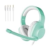 SADES Stereo Gaming Headset -Spirits- Headphones with Noise-Reduction Microphone & Control-Remote for PC Computers Laptop PS4 New Xbox One Cellphones Tablets - Green