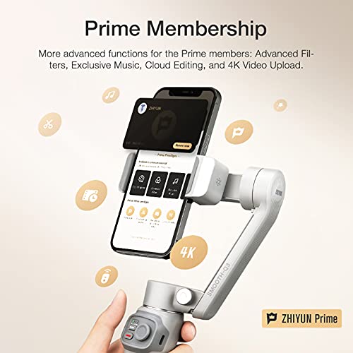 Moochy SMOOTH-Q3 Handheld 3-Axis Smartphone Gimbal Estabilizador Telefone portátil Vlog Gimbal máx.