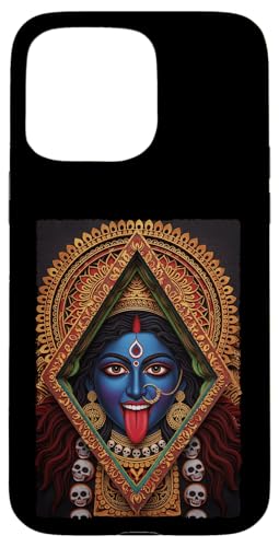 Maa Kali Fierce Divine Feminine Minimal Retro Poster Art Case for iPhone 15 Pro Max