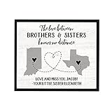 CANARY ROAD The Love Between Brother and Sister Knows No Distance | Two State Paper Print | Long...