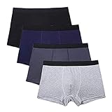 Los bolsillos suaves de doble capa de esta ropa interior para hombre están cosidos a mano para proporcionarte un espacio cómodo y un ambiente seco. La longitud de las piernas de la ropa interior para hombre, en un ambiente seco, no frota los muslos y evita que las piernas se enrollen lentamente.
