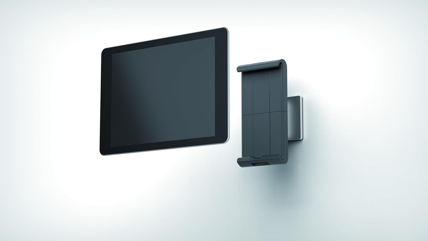 DURABLE - Support tablette mural - Support ipad - Support tablette bureau - Argenté - 1 pièce - 893323 | 1 Pièce, 893323