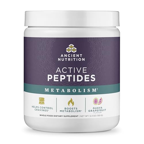 Ancient Nutrition Active Peptides Metabolism Powder, Guava Grapefruit - image 1