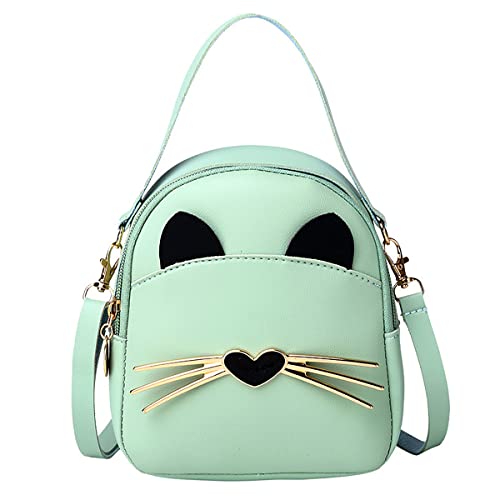 A-QMZL Bolso Bandolera Niñas Bolso Pequeño Mujer Bolso de Hombro Pequeña Lindo Nuevo Modelo bolsos de mano Cuero PU Crossbody Bag de cumpleaños de niña pequeña(verde) A-QMZL Bolso Bandolera Niñas Bolso Pequeño Mujer Bolso de Hombro Pequeña Lindo Nuevo Modelo bolsos de mano Cuero PU Crossbody Bag de cumpleaños de niña pequeña(verde)