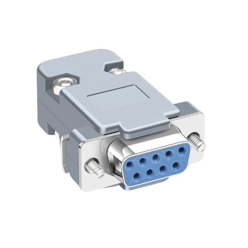 Image of 10PCS DB9 Female Male PCB Mount D-Sub 9Pin PCB Connector RS232 Connector 90-Degree Bent Needle DR9(10pcs Female)