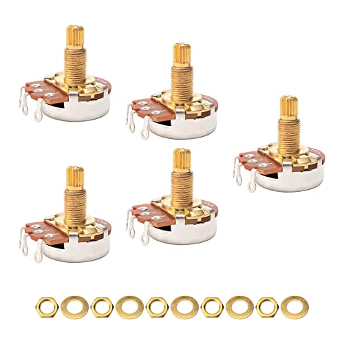 5x A250k �����O �X�v���b�g ELectric �M�^�[ �x�[�X �{�����[�� �g�[�� �|�b�g �|�e���V�����[�^�[ �S�[���h