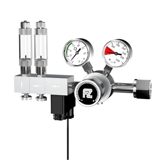 FZONE Dual Stage CO2 Regulator for Aquariums