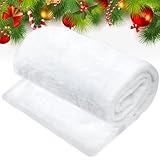 【Grand format 0,8 x 3 m – Couverture généreuse pour tous vos décors】Avec ses dimensions généreuses de 0,8 mètre de largeur sur 3 mètres de longueur, cette fausse neige artificielle s’adapte à toutes les surfaces : cheminée, buffet, scène de crèche, portique ou mur festif. Parfaite pour créer une ambiance hivernale continue, elle permet de décorer de grands espaces en un seul morceau, sans joint disgracieux. Idéale pour maisons, écoles ou événements publics.