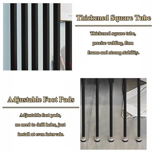 Colonne décorative entrée pour délimiter l'espace sans abîmer les murs - 5