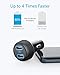 Car Charger (Compatible with Quick Charge Devices), Anker 30W Dual USB Car Charger, PowerDrive Speed 2 with PowerIQ 2.0 for Galaxy S8/Edge/Note, iPhone Xs/Max/XR/X/8, iPad Pro/Air 2/Mini, and More