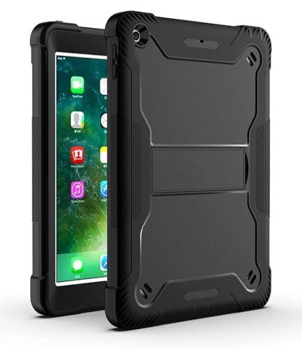 Image of WHITBULL Rugged Shockproof Heavy Duty Back Case Cover Compatible with Samsung Galaxy Tab A11 Plus /Tab A11+ / Samsung Galaxy Tab A9 Plus /Tab A9+ (11 inch) Black