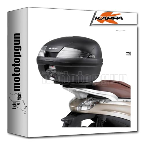 Adaptador de maleta Kappa KE3490 para scooter Piaggio Beverly 125 y 300 ie