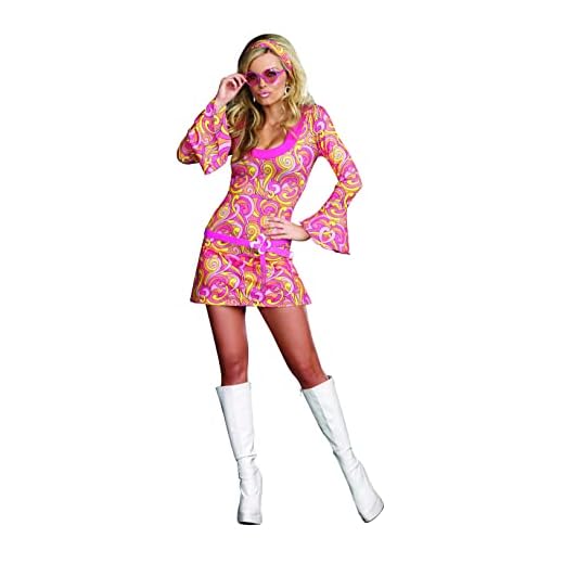 Dreamgirl Women's Go Go Gorgeous Costume, Multi, X-Large