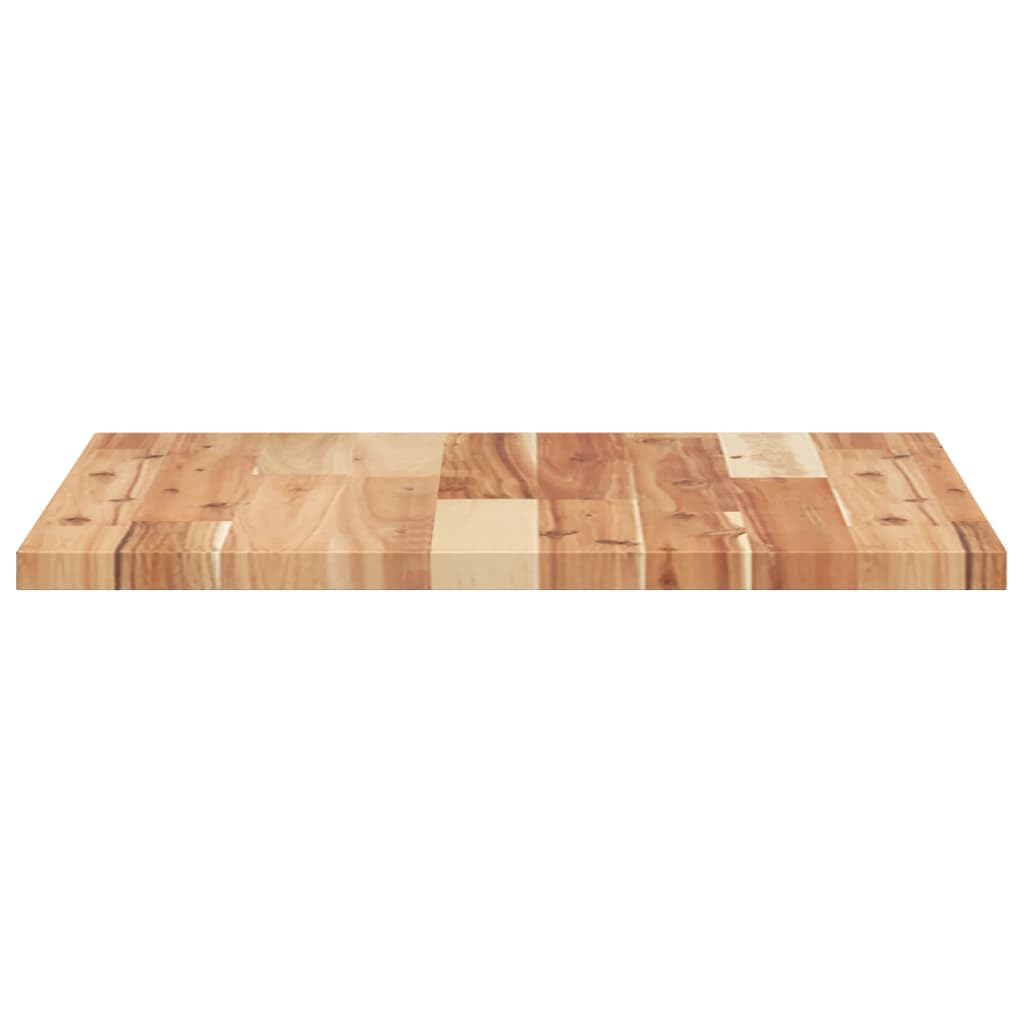 Dessus de Table Carré en Acacia Massif 50x50x2 cm