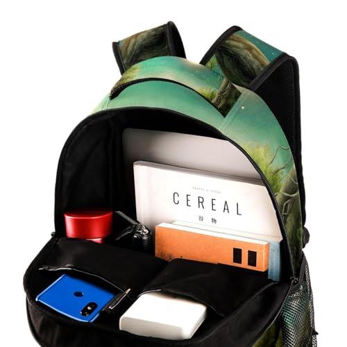Sac à dos arbre et lune multicolore pour exprimer votre style unique