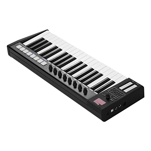 Clavier Piano 37 USB MIDI Clavier du Contrôleur 37 Touches Semi-pondérées 8 RVB Tampons De Déclenchement Rétro-éclairés… - Les Beatles, Paul McCartney, John Lennon, RIngo Starr, George Harrison Clavier Piano 37 USB MIDI Clavier du Contrôleur 37 Touches Semi-pondérées 8 RVB Tampons De Déclenchement Rétro-éclairés… – Image 7