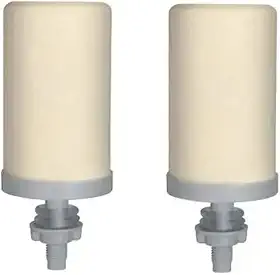 Vela Filtro De Barro Tripla Ação Esterilizante - Kit 2 Velas