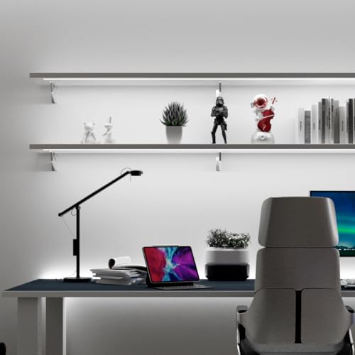 Image of BTF-LIGHTING FCOB COB LED Strip Lights 5V USB Powered Cool White 6000K | 3.28FT 320LEDs CRI90+ Dimmable Super Bright LED Light with 3M Tape for TV Backlight PC 3D Printer Cabinet Home DIY Lighting