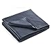 RelaxBlanket 60''x80'' Duvet Cover for Weighted Blanket | Premium 180GSM Cotton | Dark Grey