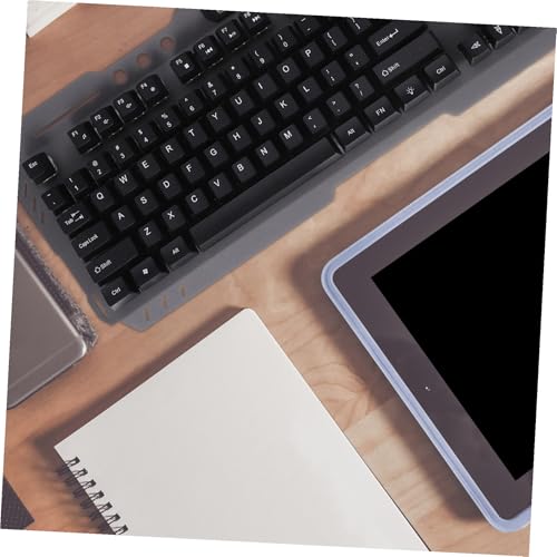 Clavier filaire pour bureau et maison avec repose-poignets ergonomique noir
