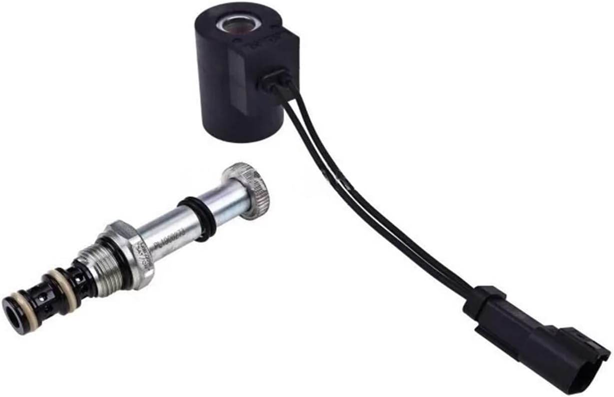 6678988 7010625 Compatible For Bobcat E25 E26 Solenoid Valve E27 E27Z E32 E32i E34 Solenoid Valve Coil(12V Solenoid)