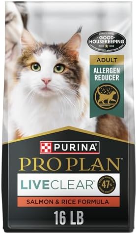 Purina Pro Plan LiveClear Cat Allergen Reducing Adult Dry Cat Foo...
