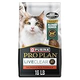 Purina Pro Plan LiveClear Cat Allergen Reducing Adult Dry Cat Food With Salmon and Rice