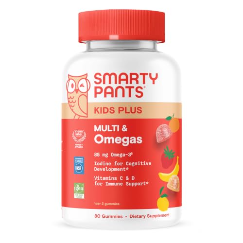 SmartyPants Kids Plus Multi & Omegas