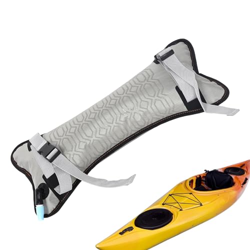 Samuliy Inflatable Lumbar Travel Pillow | Inflatable Cushioned Seat Pad for Kayak,Airplane Back Chair Support, Float Paddle Bag, Travel Seat Lumbar Support Pillow