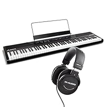 A digital piano that’s tailored to you: Feature-packed electric keyboard with 88 premium full-sized semi weighted keys with adjustable touch response to suit your preferred playing style Premium sounds - Five voices (acoustic piano, electric piano, o...