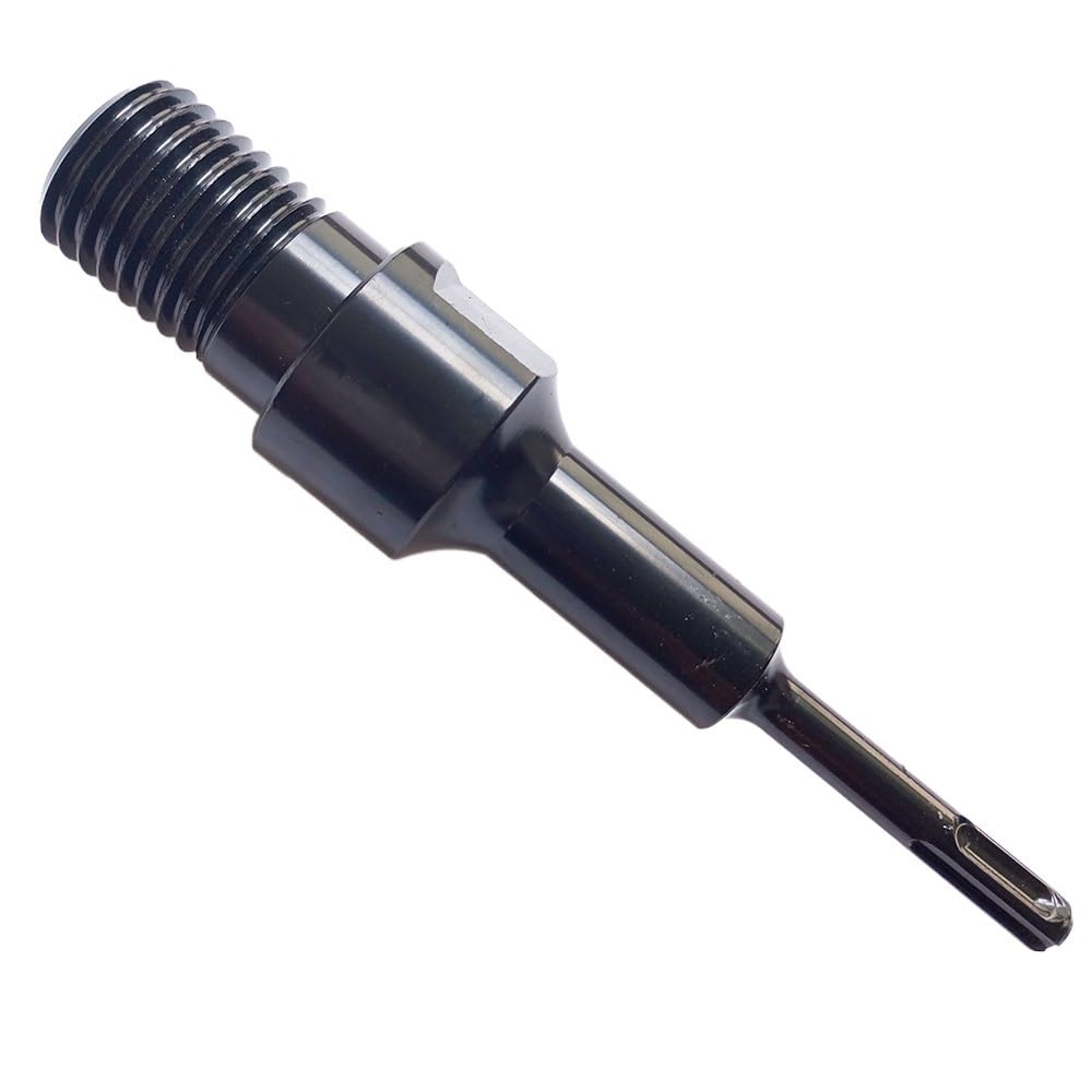 Adapter gwintu do koronek diamentowych wiertła rdzeniowego męski 1 1/4"-7 (żeński: 1/2" BSP) do SDS Plus długość gwintu 190 mm konwerter przyłączeniowy