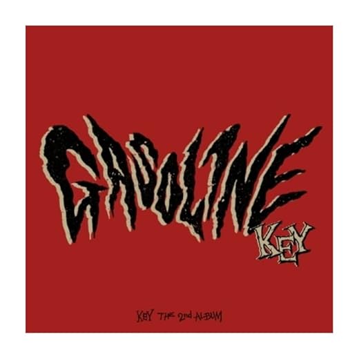 SHINEE KEY Gasoline 2nd Album Floppy Version CD+1p Poster+1p Folding Poster On Pack+24p Booklet+1ea Sticker+1p PhotoCard+Tracking Sealed