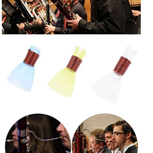5pcs Suona Reeds Plastic Accs Bassoon Reed Instruments Spare Parts - Medium - Thumbnail 4